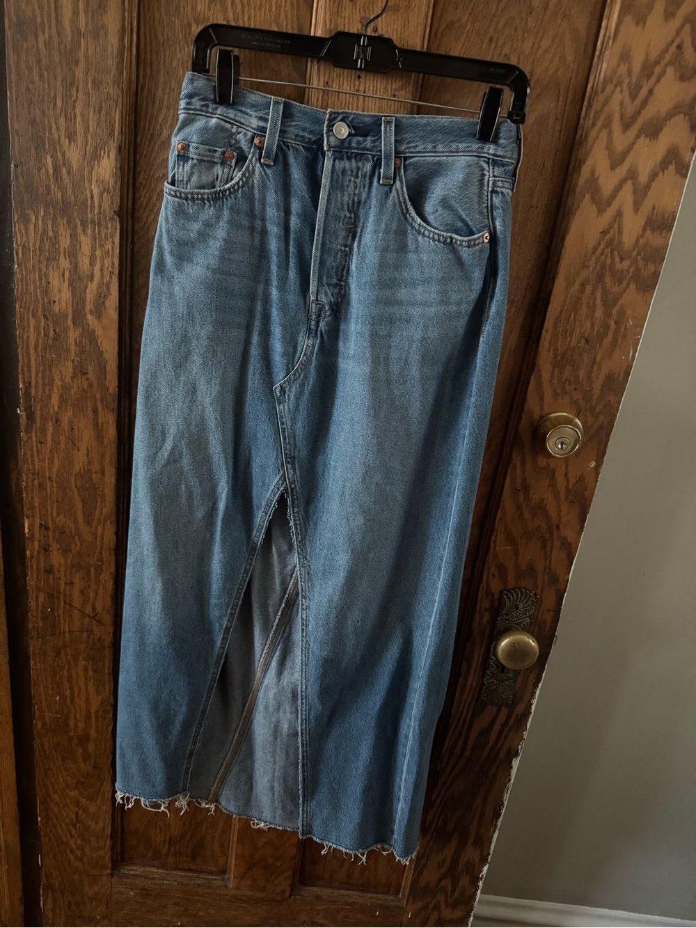 Levi’s Denim Maxi Skirt